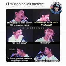 No Merecemos Tanto Amor Bts Memes Bts Memes Caras Bts Divertido