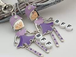 Die große liebe, die schule, die uni, den ersten job und bei uns findest du daher unzählige geschenke für die beste freundin, die du ganz einfach individuell gestalten kannst. Beste Freundin Bff Schlusselanhanger Set Geschenk Madchen Frauen Danke Freundschaftsgeschenk