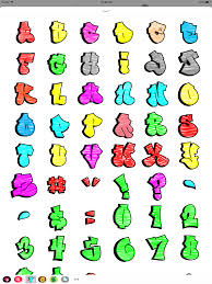 Pin On Graffiti Bubble Letter App