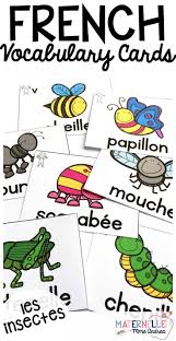 Insect growth is constrained by the inelastic exoskeleton and development involves a series of molts. French Bugs Insects Vocabulary Cards Use These Cards In Tons Of Different Ways To Help Your Stu Vocabulary Cards French Learning Activities Word Wall Cards