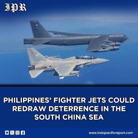 The Philippines' effort to modernize the capabilities of its Air Force is a 'response to the growing complication' in the South China Sea, which is 'not cooling down.'
