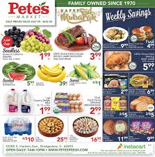 Supermarket in narrowsburg, new york. Pete S Fresh Market Current Weekly Ad 07 29 08 04 2020 Frequent Ads Com