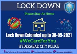 The lockdown is the fourth for. à°¹ à°¦à°° à°¬ à°¦ à°¸ à°Ÿ à°ª à°² à°¸ Hyderabad City Police On Twitter Lockdown Extended Up To 30 05 2021