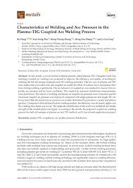 Pdf Characteristics Of Welding And Arc Pressure In The