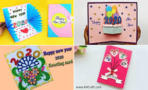 Büromaterial, schreibwaren, lehrmittel und mehr. New Year 2020 Easy Diy Greeting Card Ideas For Kids K4 Craft