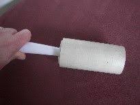 You can also use the dryer sheets that help with the detaching of the hair from cloth. Pin On For The Home