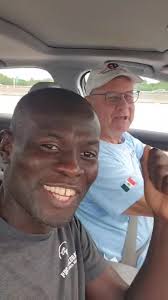 Warming up with Yemi. Singing a little Curtis Mayfield . Channeling Carpool  Karaoke and Al King