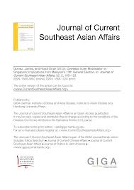 Pdf Malaysia S Overseas Voters