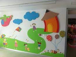 Rangement salle de jeux enfant : Pin By Yasmine On Maternelle School Hallway Decorations School Hallways Preschool Decor