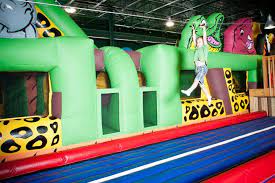 The Zebra Zip Line At Safari Nation Is A Favorite Indoor Fun Kids Birthday Party Places Party Places For Kids Birthday Party Places