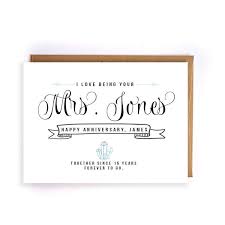 Custom Name 15 Year Anniversary Cards For Him Crystal Anniversary Card Handmade Greeting Cards For Husband Anniversary Gift For Him Gc83 Anniversary Cards For Him Anniversary Gifts For Him Anniversary Cards