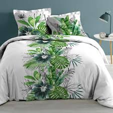 Check spelling or type a new query. Housse De Couette Et Deux Taies Coton 260 Cm Tropical Chic Verte Linge De Lit Eminza