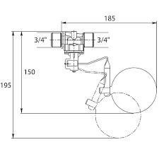Keckley float and lever valves excel in their construction and performance. Float Valve Ak With Ball 3 4m Short