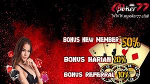 Poker Online Bonus New Member 50 Dari Mpoker77 Poker Lima