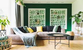 The palette of red and sage green to. What Color Curtains Go With Green Walls Design Cafe