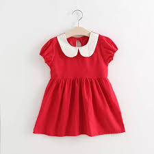 Dengan desain modern serta model terbaru. Jual Qx7337 Baju Anak Perempuan Lucu Dress Anak 2 8 Tahun Desain Korea Red S Qx7337