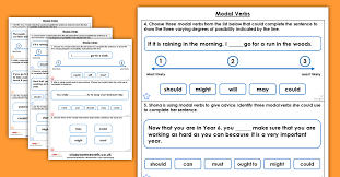 Learning from home activity booklet. Year 6 Modal Verbs Homework Extension Ready To Write Classroom Secrets