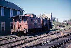 Alco S 1 0991 At West Warwick In May 1962 With Local Freight Bx 27 The Caboose Is C 653 An Ne 6 Class The Lar Vintage Train Railroad Photos Train Pictures