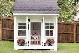 Here's a free playhouse plan for a traditional playhouse that's the perfect size for a backyard and can be customized just the way you want. 16 Free Backyard Playhouse Plans For Kids