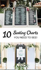 10 Seating Charts You Need To See Every Last Detail