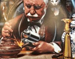 Vintage 1981 Norman Rockwell Collectors Plate “the Tinkerer”