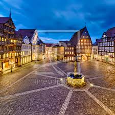 Gelegen im romantischen harz und eingerichtet im englischem look bieten wir in sommer und winter optimale gelegenheit den harz zu genießen. Altstadt Von Hildesheim As A Canvas Print 10832905