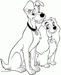 In the new video we will draw and colorize characters from the excellent children's cartoon lady and the tramp. The Lady And The Tramp Free Printable Coloring Pages For Kids