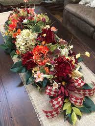 Summer Garland Red Orange Cream Garland Lush Silk Floral Runner Floral Garland Magnolia Garland Fl Silk Floral Decor Fall Thanksgiving Decor Floral Runner