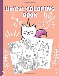 Lamborghini coloring pages to print. Unicat Coloring Book Cute Unicorn Cat Coloring Book For Toddlers Over 70 Big Simple And Fun Designs Gift For Unicorn Cats Lovers Large Print 8 5 X 11 Inches 21 59 X 27 94