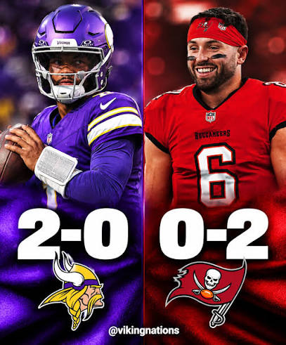 🔥 2-0 VS. 0-2. TWO TEAMS HEADING IN COMPLETELY DIFFERENT DIRECTIONS. 👀💜  The Minnesota Vikings are off to a perfect 2-0 start, and now Kyler Murray  and company get ready to battle