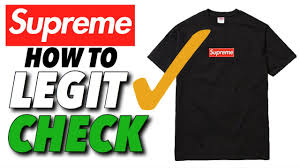 A fake is either too light or too dark. How To Legit Check Supreme T Shirts Real Vs Fake Comparison Youtube