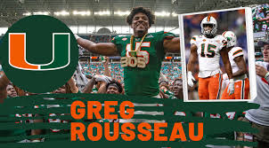 Player profile for gregory rousseau (defensive end). Meet 2021 Nfl Draft Prospect Greg Rousseau Edge University Of Miami