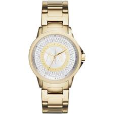 Emporio armani dress watch (model: Armani Exchange Lady Banks Ladies Watch Ax4321 Champagne Watchshop Com