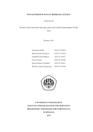 Positioning tortille memposisikan diri sebagai produk pangan yang menyehatkan, bergizi tinggi dan menjunjung hasil perikanan asli bangsa indonesia yaitu lele. Kel 3 Makalah Mengenai Inovasi Sayuran Inovasi Produk Pangan Berbasis Sayuran Makalah Disusun Untuk Memenuhi Nilai Tugas Pada Mata Kuliah Pengembangan Produk Studocu