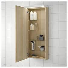 Godmorgon Pensile Con 1 Anta Rovere Con Mordente Bianco Effetto Rovere Con Mordente Bianco 40x14x96 Cm Ikea It Pensili Pensili Da Bagno Idee Ikea