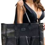 Bolsa de Praia Ombro Geovana Preto