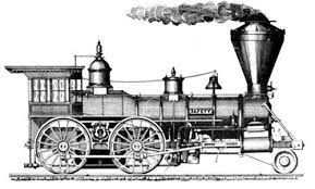 Do It 101 Locomotives Free Clipart Train Drawing Locomotive Clip Art Vintage