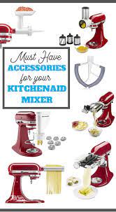 Let's take a look at the many kitchenaid ® stand mixer attachments you can use to transform your stand mixer—and your recipes. Must Have Kitchenaid Accessories 3 Boys And A Dog