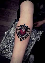 Latest 30 Heart Tattoo Designs Will Make You Deep Lover Heart Tattoo Designs Tattoos Neck Tattoo