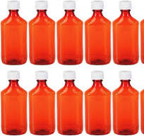Plastic Spout Lid Dropper/applicator Bottle W/blue Overcap, 1-oz., 12-pack,  New