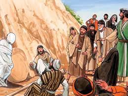 Individual images can be used on web. Freebibleimages Lazarus Raised From Death Lazarus Has Been Buried For Four Days When Jesus Arrives On The Scene John 11 24 45
