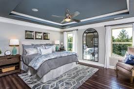 Deep charcoal grays are fitting for traditional bedrooms centered on cocooning. 29 Beautiful Blue And White Bedroom Ideas Pictures Designing Idea