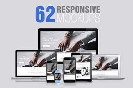 Yes, these are those mockups that will help you. 520 Best Responsive Website Mockup Templates Free Premium