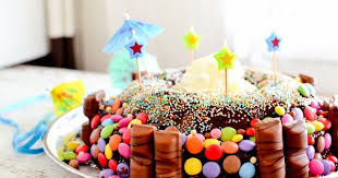 Gateau D Anniversaire Au Chocolat Et Aux Bonbons Recette Facile Recette Gateau Anniversaire Gateau Anniversaire Chocolat Recette Gateau