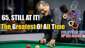 Efren reyes most difficult shots, efren bata reyes history his appearance seems very simple. Efren Bata Reyes Beat Thailand With 64 Points Lead 100 36 In Sea Games 2019 For 1 Cushion Carom Youtube