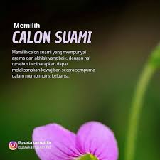 Sedangkan berduaan dengan didampingi mahramnya dengan tujuan meminang (khitbah), untuk kemudian dia menikah. Muslimstore Id Memilih Calon Suami Yang Mempunyai Agama Facebook