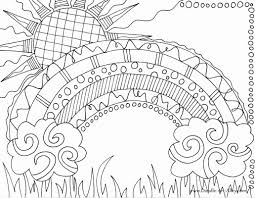 Rainbow Coloring Pages Free Printable Fresh This Gorgeous Rainbow Colouring Page Is Great For Learning Coloring Pages Coloring Books Doodle Coloring