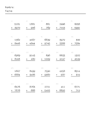 Ejercicios De Matematicas Sumas Y Restas Para Tercer Grado Ejercicios De Matem 225 Ticas Para Primaria Sumas Para Math Sheets Math Drills Math Worksheets