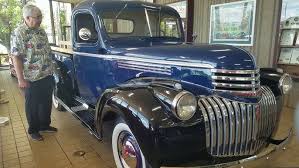 Image result for Nassau Blue 1946 Truck