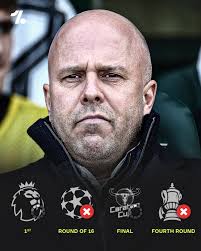 Arne Slot's hopes for silverware in his first season at Liverpool FC come  down to the Carabao Cup final and the Premier League 👀🔴🏆